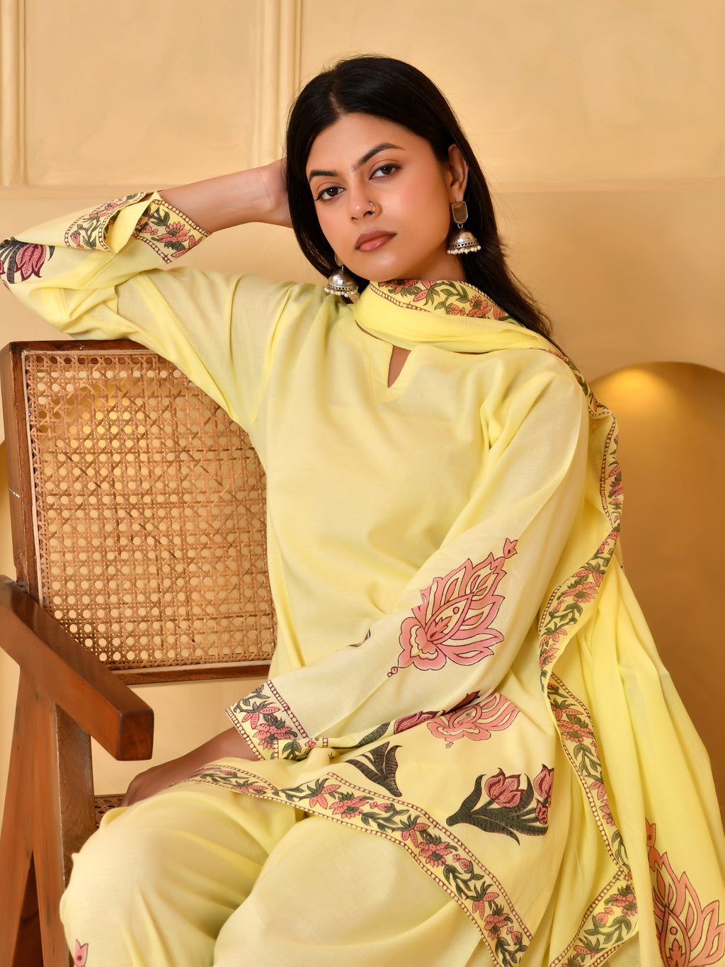 Noor-e-Zard Floral Ensemble