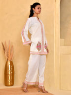 Gulnaar Ivory Cotton Set
