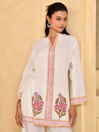 Gulnaar Ivory Cotton Set