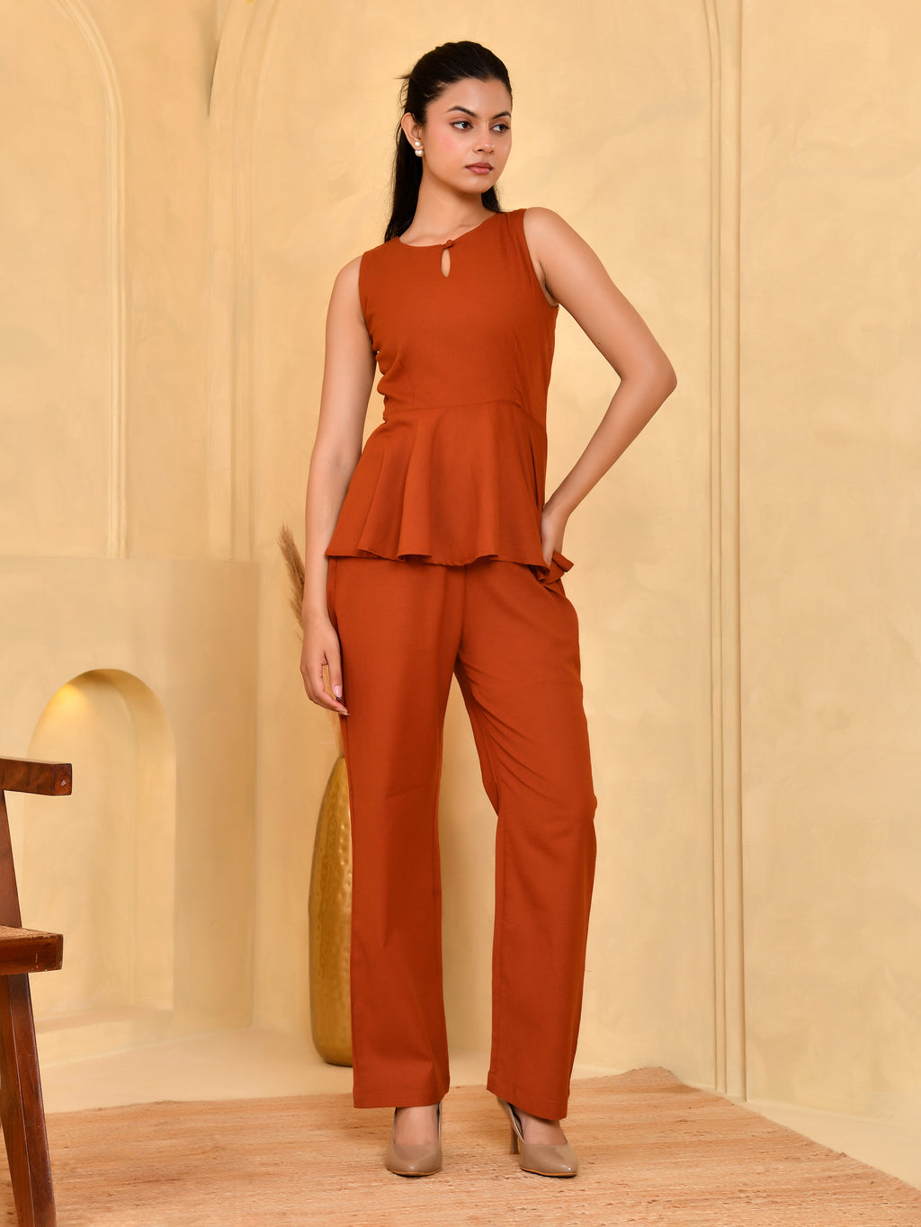 Terra Luxe Peplum Set