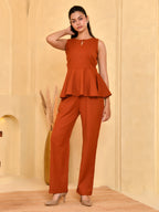 Terra Luxe Peplum Set