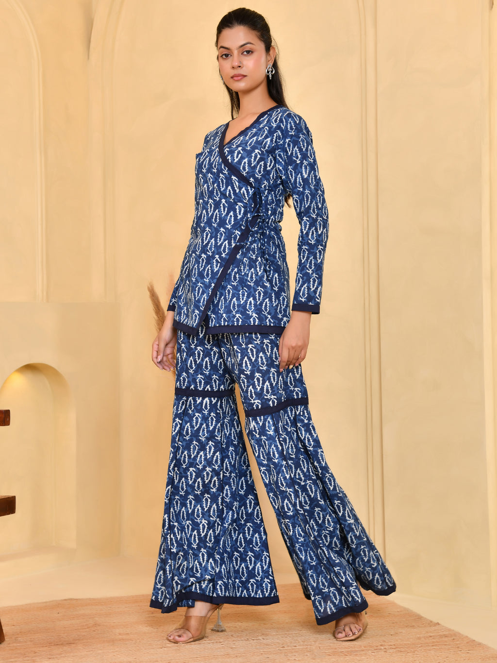 Indigo Muse Wrap Co-ord
