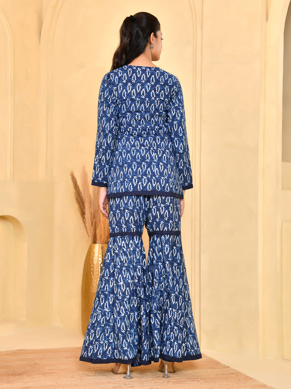 Indigo Muse Wrap Co-ord