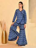 Indigo Muse Wrap Co-ord