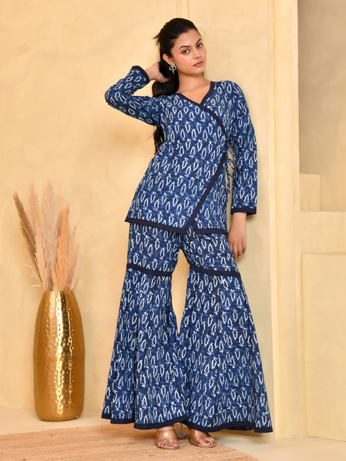 Indigo Muse Wrap Co-ord