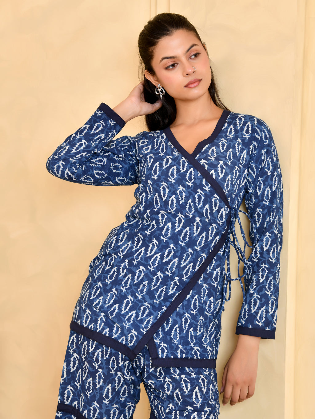 Indigo Muse Wrap Co-ord